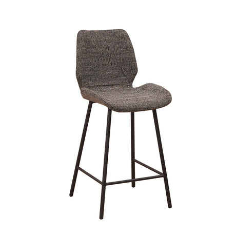 Bar Stool Barron FavoFurn Anthracite LxBxH 82x54x52 Chenille Nnb