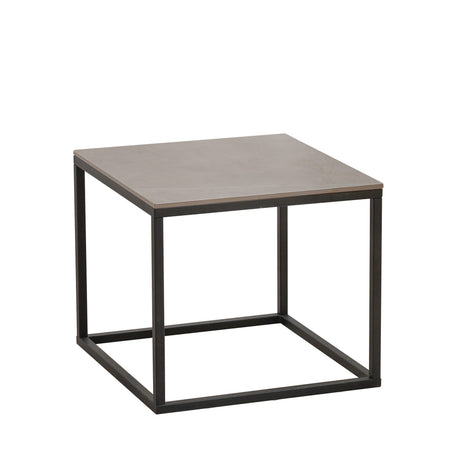 Side Table Michael FavoFurn Grey LxBxH 63x63x10 Sintered stone Nnb