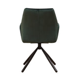 Dining Chair Donny FavoFurn Green LxBxH 71x64x56 Fabric Nnb