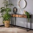 Dressing table Alvin HomeHaven Anthracite LxBxH 114x43x23 Wood Nnb