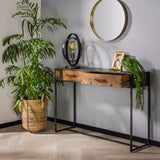 Dressing table Alvin HomeHaven Anthracite LxBxH 114x43x23 Wood Nnb