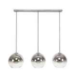 Pendant Light Brinley HomeHaven Anthracite LxBxH 101x52x37 Glass Nnb