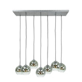 Pendant Light Brinley HomeHaven Anthracite LxBxH 116x48x33 Glass Nnb