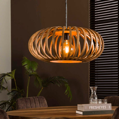 Pendant Light Joss HomeHaven Brown LxBxH 79x79x41 Mango wood Nnb