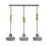 Pendant Light Patton HomeHaven Grey LxBxH 92x33x27 Metal Nnb