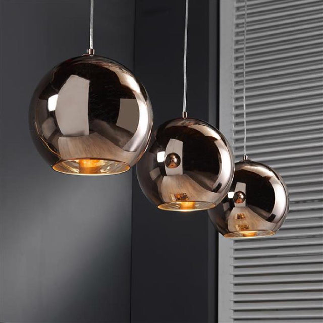 Pendant Light Odin HomeHaven Copper LxBxH 105x37x36 Glass Nnb