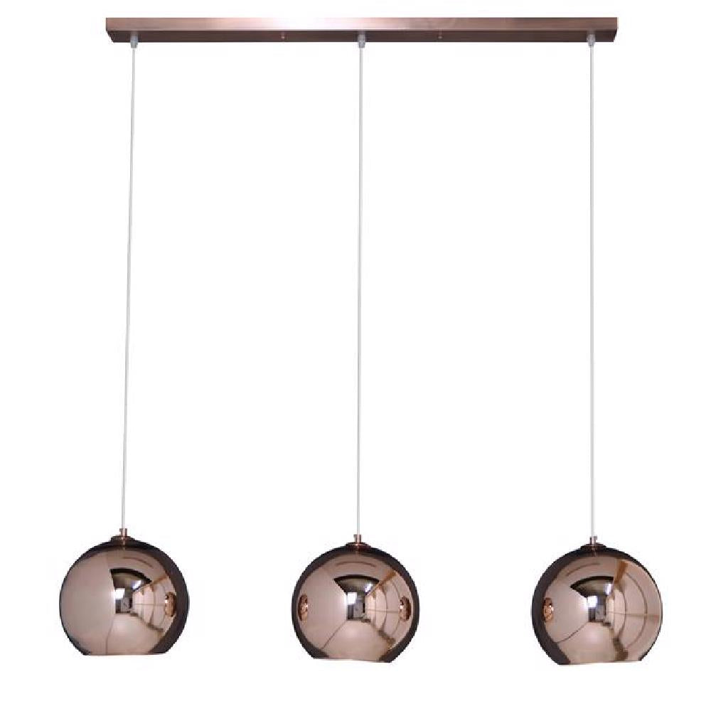 Pendant Light Odin HomeHaven Copper LxBxH 105x37x36 Glass Nnb