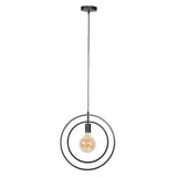 Pendant Light Jago HomeHaven Black LxBxH 46x46x10 Metal Nnb