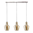 Pendant Light Peyton HomeHaven Anthracite LxBxH 103x51x31 Glass Nnb